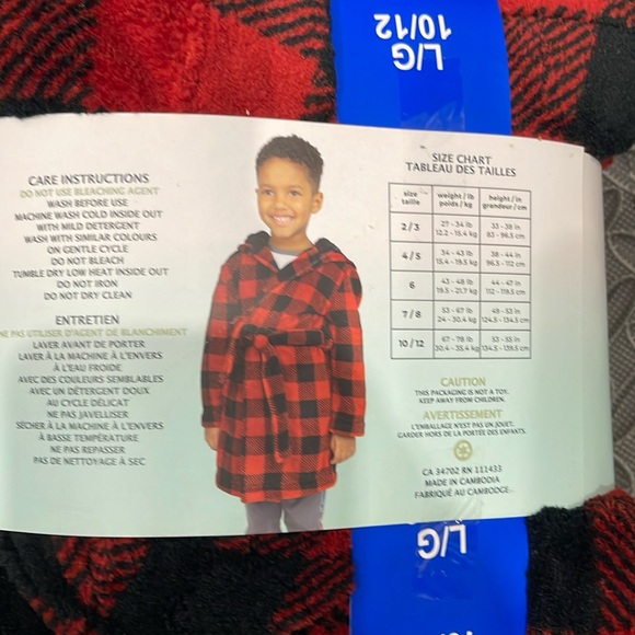 Cozy plush robe - Picture 2 of 2